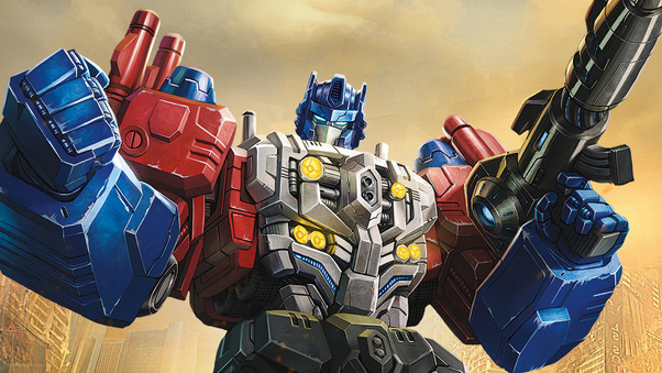 Powermaster Optimus In Transformers Titans Return Wallpaper