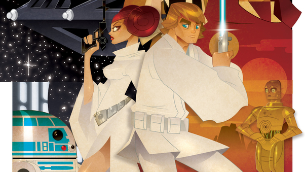 Princess Leia And Luke Skywalker Star Wars Wallpaper