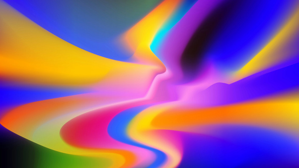 Prismatic Flow Multi Color Abstract Motion (1280x720) Resolution Wallpaper