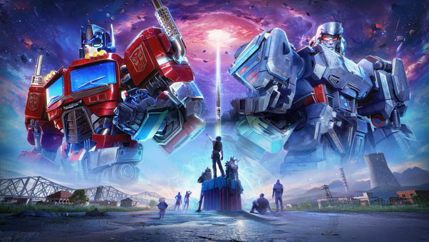 Pubg Mobile Robots X Transformers (2560x1024) Resolution Wallpaper
