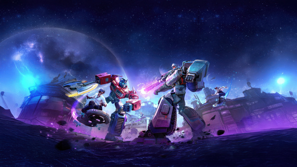 Pubg Mobile X Transformers 2025 Game (2560x1024) Resolution Wallpaper