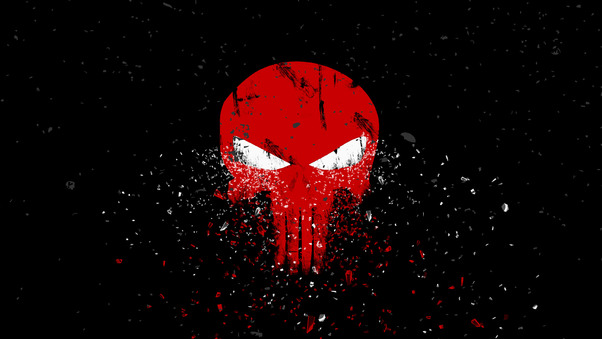 Punisher Logo 4k Wallpaper