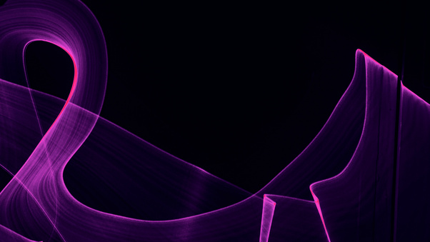 Purple Fractal 5k Wallpaper