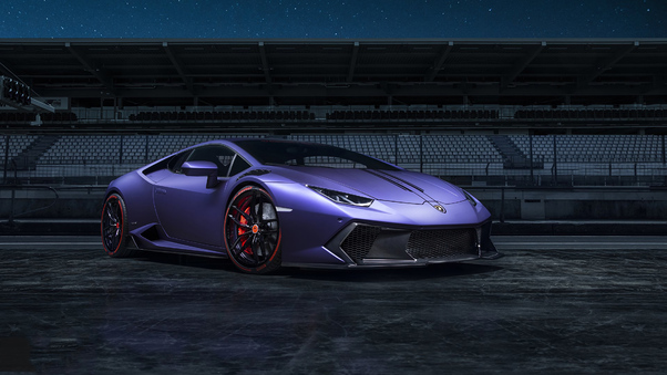 Purple Lamborghini 4k 2019 Wallpaper