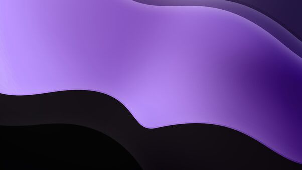 Purple Minimal Dark 5k Wallpaper