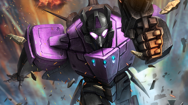 Purple Transformers Wallpaper