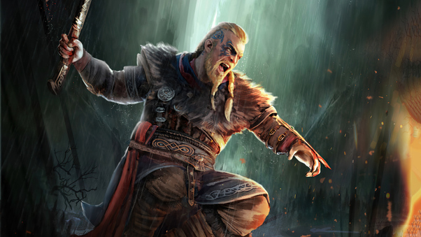 Ragnar Lothbrok Assassins Creed Valhalla 4k Wallpaper