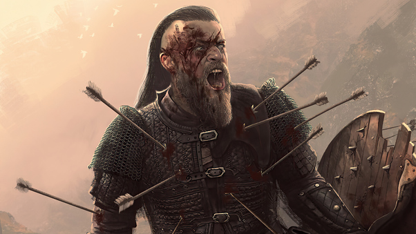 Ragnar Lothbrok Assassins Creed Valhalla Artwork 4k Wallpaper