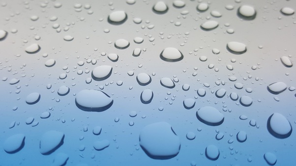 Rain Drops Surface 4k Wallpaper