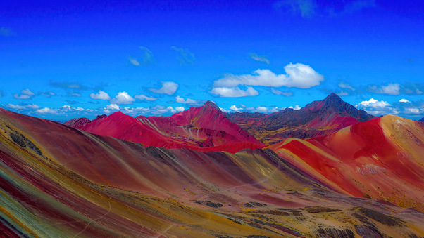 Rainbow Mountains In Peru 4k Wallpaper