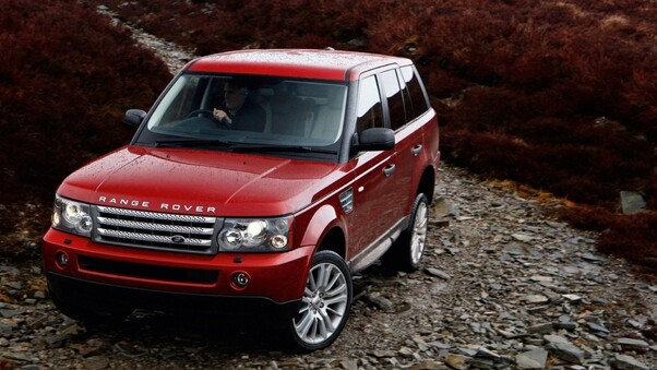 Range Rover Red Wallpaper