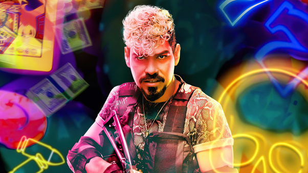 Raul Castillo As Mikey Guzman In Army Of The Dead Character Poster 5k Wallpaper