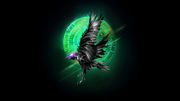 Raven Code Of The Shadows (1400x900) Resolution Wallpaper
