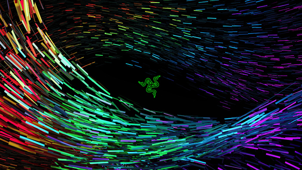 Razer Abstract Waves 5k Hd Computer 4k Wallpapers Images Backgrounds Photos And Pictures