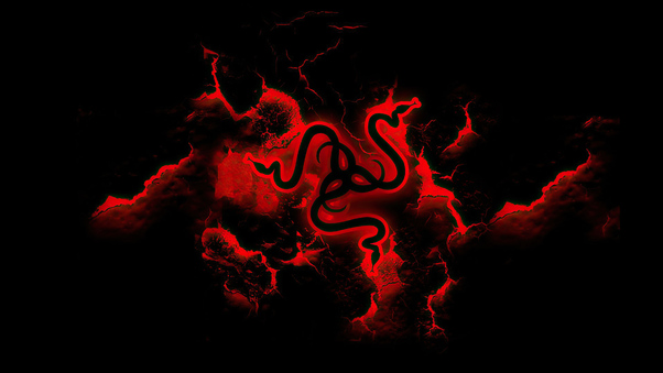 Razer Logo Red 4k Wallpaper