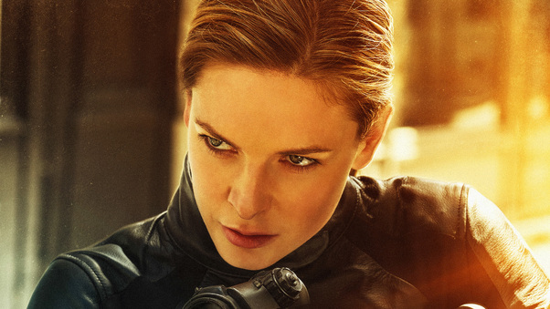 Rebecca Ferguson As Iila In Mission Impossible Fallout Movie Wallpaper
