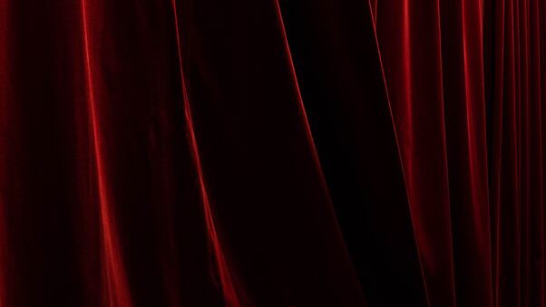 Red And Black Curtain Texture In Harmony Wallpaper