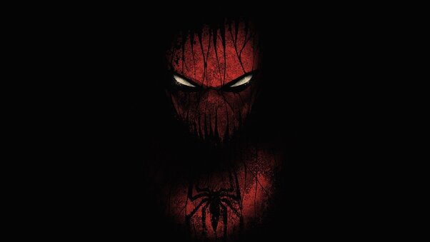 Red Black Spiderman Wallpaper