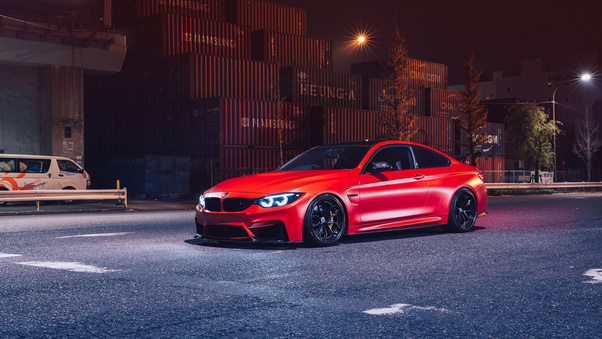 Red Bmw M4 Wallpaper