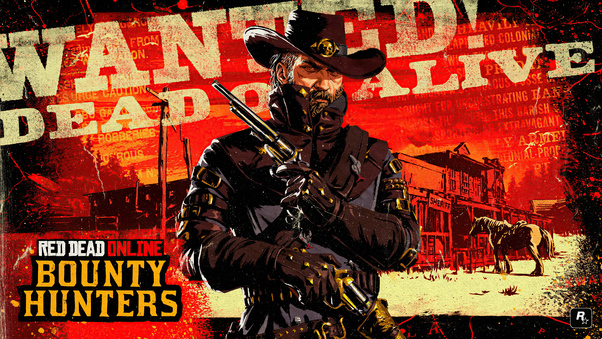 Red Dead Online Bounty Hunter Wallpaper