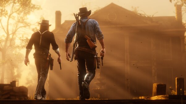 Red Dead Redemption 2 Cowboys 4k Wallpaper