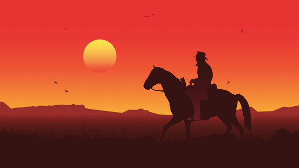 Red Dead Redemption 2 Illustration 5k Wallpaper