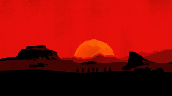 Red Dead Redemption 2 Key Art 8k Wallpaper