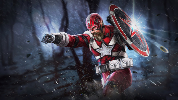 Red Guardian Marvel Future Fight Wallpaper