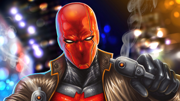 Red Hood Another Take 5k Wallpaper