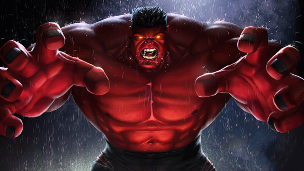 Red Hulk Contest Of Champions Wallpaper