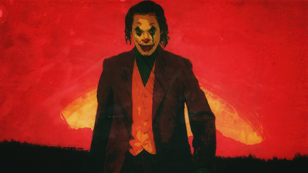 Red Joker Redemption Wallpaper