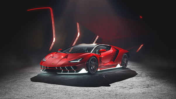 Red Lamborghini4k Wallpaper
