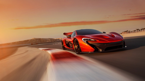 Red Mclaren P1 Wallpaper