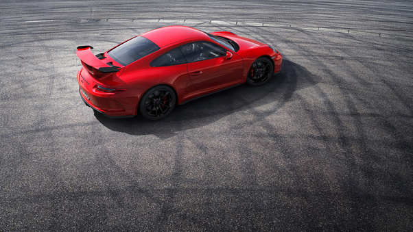 Red Porsche New Wallpaper