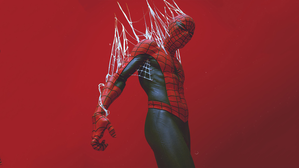 Red Spider Man 2020 4k Wallpaper