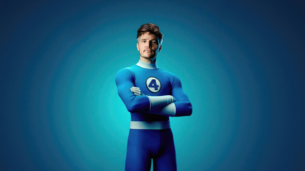 Reed Richards In The Fantastic Four 2025 Wallpaper