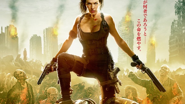 Resident Evil The Final Chapter 2016 Movie Wallpaper