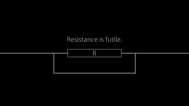 Resistance Is Futile Wallpaper