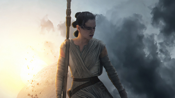 Rey Star Wars The Rise Of Skywalker 4k Wallpaper