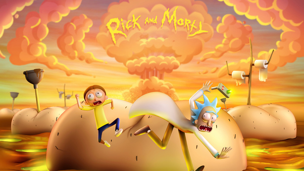 Rick And Morty Adventures 5k Wallpaper