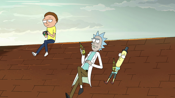 Rick Morty And Mr Poopybutthole 4k Wallpaper