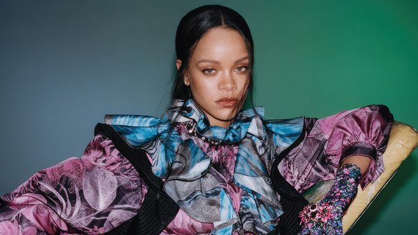 Rihanna Vogue 2023 4k Wallpaper