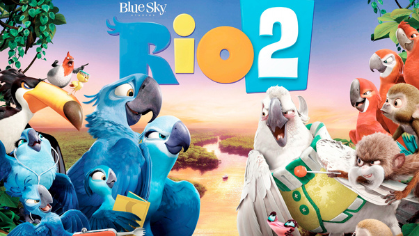 Rio 2 Movie Banner Wallpaper