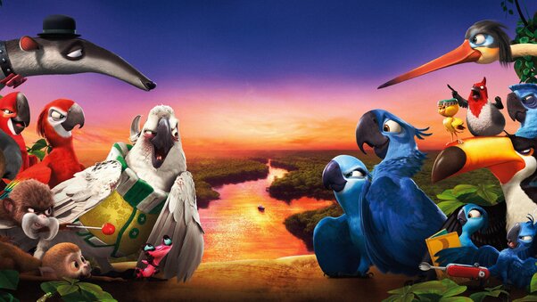 Rio 2 Movie Wide Wallpaper,HD Movies Wallpapers,4k Wallpapers,Images ...