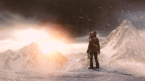 Rise Of The Tomb Raider 5k Wallpaper