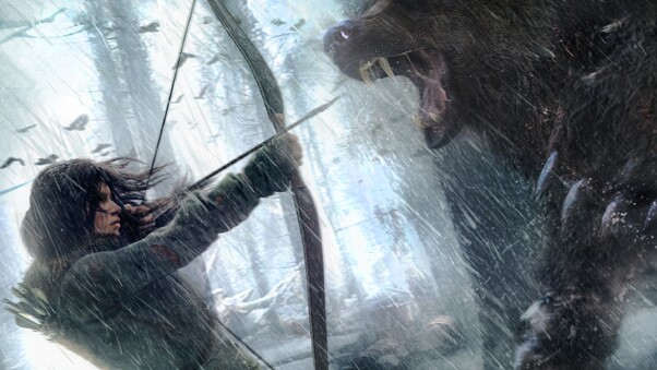 Rise Of The Tomb Raider Game 3 Wallpaper