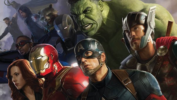 Road To Avengers Infinity War Artwork Wallpaper