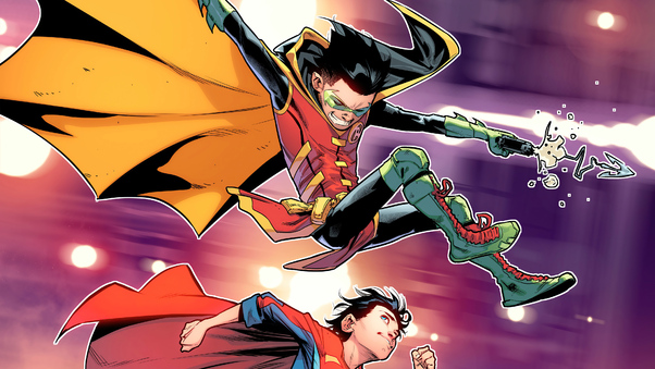 Robin And Superboy Wallpaper