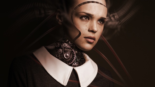 Robot Woman Artificial Intelligence Technology Robotics Girl Wallpaper