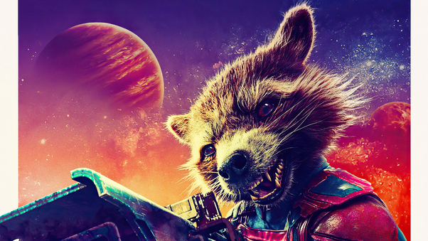 Rocket Guardians Of The Galaxy Vol 3 Wallpaper